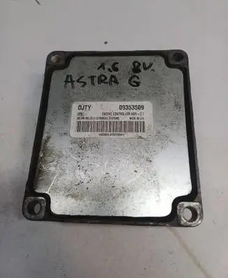 Opel Astra G Engine control unit/module 09353509