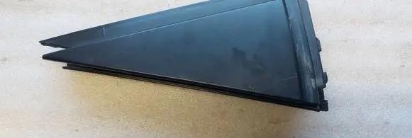 Rear door glass trim molding