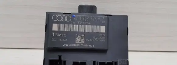 Audi A6 S6 C6 4F Door control unit/module 4F0959794A 4F0910795A