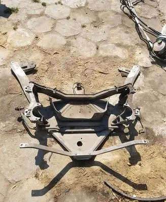 Porsche Boxster 987 Rear axle beam with reductor 