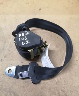 Peugeot 206 Rear seatbelt 96544969XX 5160396