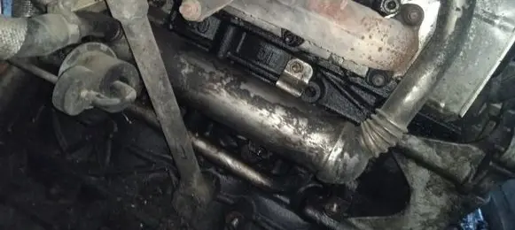 Audi A3 S3 8P EGR valve cooler 03G131512AD