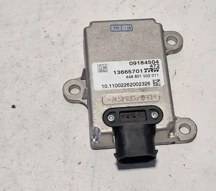 Opel Vectra C ESP acceleration yaw rate sensor 09184504 448801002011 13665701