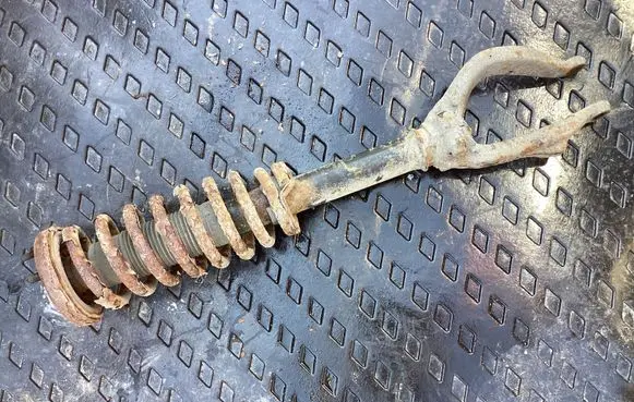 Honda Accord Front shock absorber with coil spring