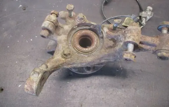 Opel Astra H Front wheel hub spindle knuckle