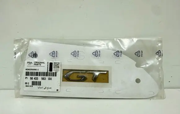Peugeot 508 II Manufacturers badge/model letters 98433983DX