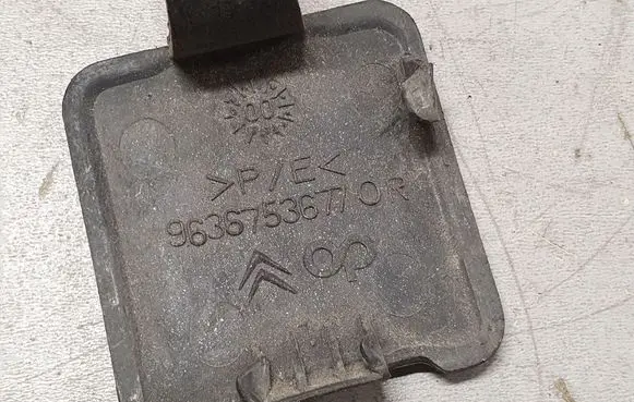 Citroen C5 Rear bumper row hook cap/cover 9636753677