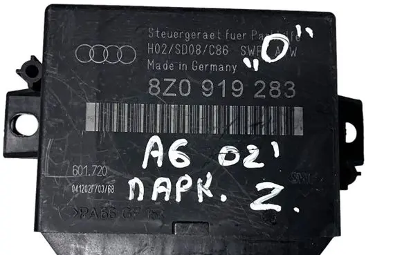 Audi A6 S6 C5 4B Parking PDC control unit/module 8Z0919283