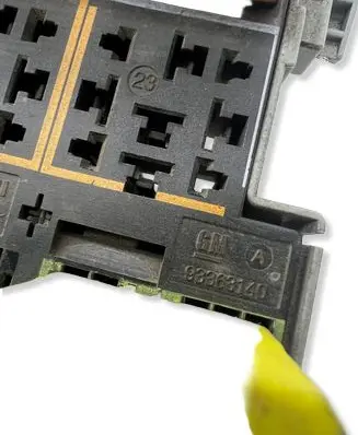Opel Meriva A Fuse box set 93363140
