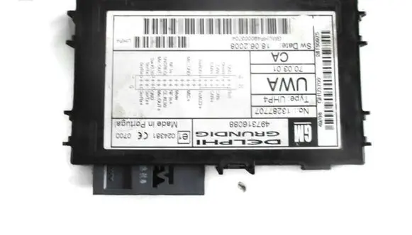 Opel Astra H Bluetooth control unit module 13287707