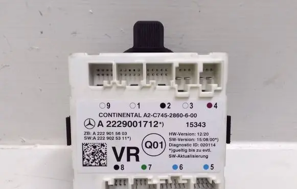 Mercedes-Benz C W205 Door control unit/module A2229001712 A2229015603 A2229025311