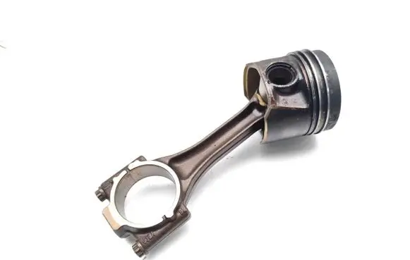Piston with connecting rod
