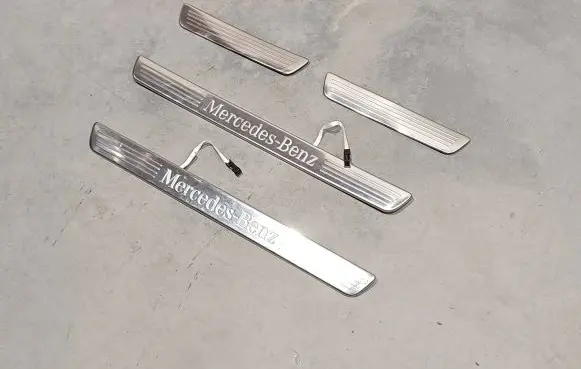 Mercedes-Benz A W176 sill trim set (inner) A2466800635 A2466800535 A2466800335