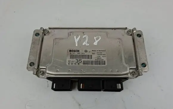Peugeot 307 Engine control unit/module 9650346180 0261206943