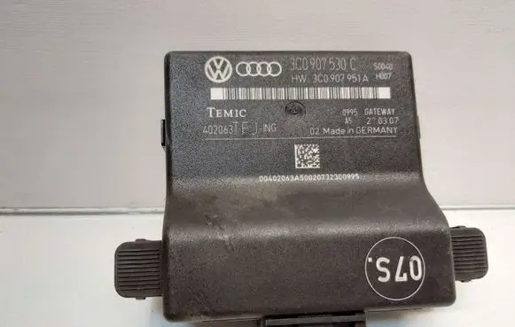 Volkswagen PASSAT B6 Gateway control module 3C0907530C