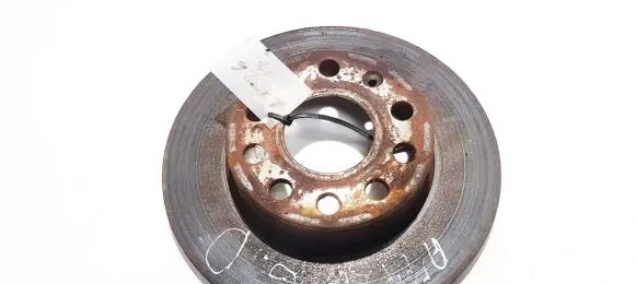 Skoda Octavia Mk2 (1Z) Rear brake disc neventiliuojamas