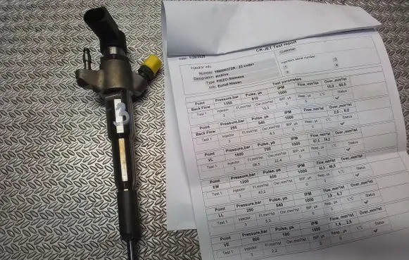 Renault Master III Fuel injector 166000372R
