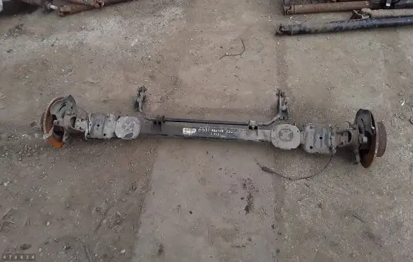 Rear axle beam