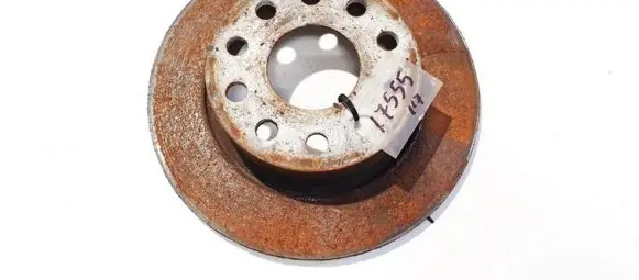 Skoda Octavia Mk2 (1Z) Rear brake disc neventiliuojamas