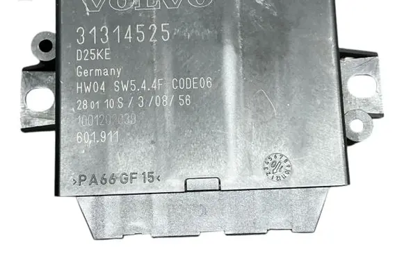 Volvo V70 Parking PDC control unit/module 31314525 601911 1001200039