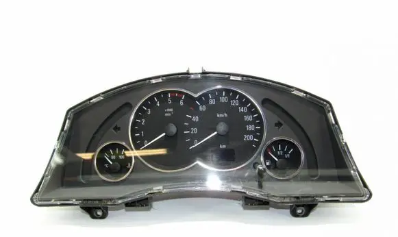 Opel Meriva A Speedometer (instrument cluster) 13173381XT