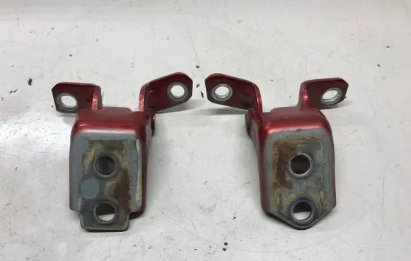 Front door hinge set