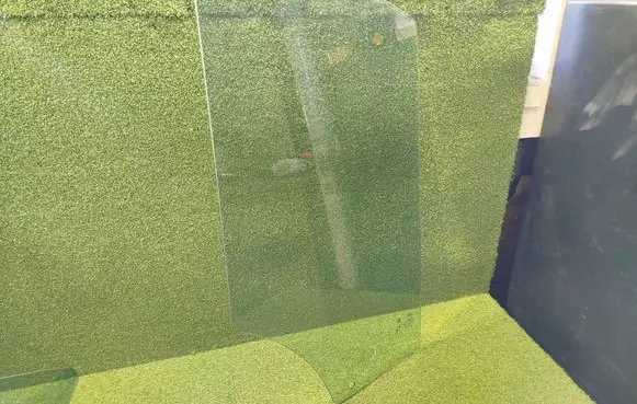 Ford Transit Front door window/glass (coupe) KK31V21410A DOT766M400AS2 43R004026