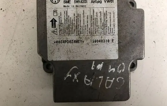 Ford Galaxy Airbag control unit/module 1C0909605F 5WK43131