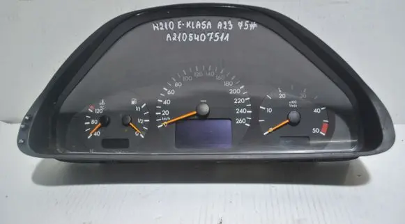 Mercedes-Benz E W210 Speedometer (instrument cluster) A2105407511