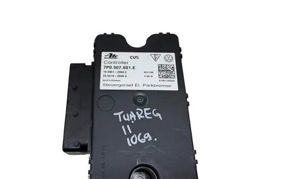 Volkswagen Touareg II Hand brake control module 7P0907801E