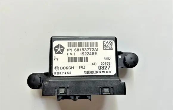 Chrysler Pacifica Parking PDC control unit/module 68193772AI 68193772AG 68193772AH