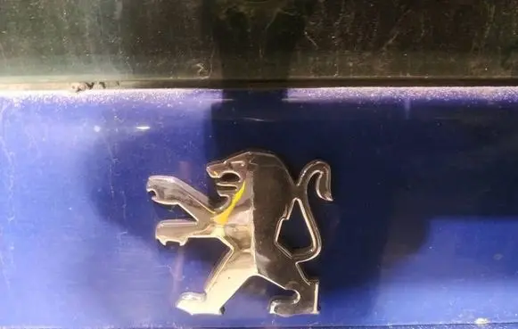 Peugeot Partner Manufacturer badge logo/emblem 