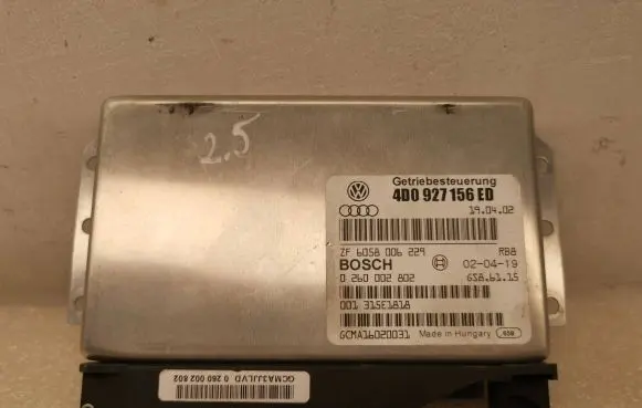 Audi A8 S8 D2 4D Gearbox control unit/module 4D0927156ED 6058006229 0260002802