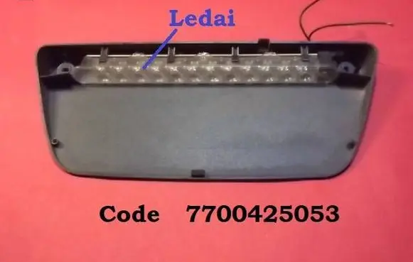 Renault Laguna I Third/center stoplight 7700425053