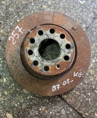 Rear brake disc