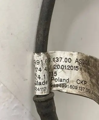 Porsche 911 991 Other wiring loom 991609137