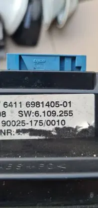 BMW 7 E65 E66 Climate control unit 6981405 900251750010