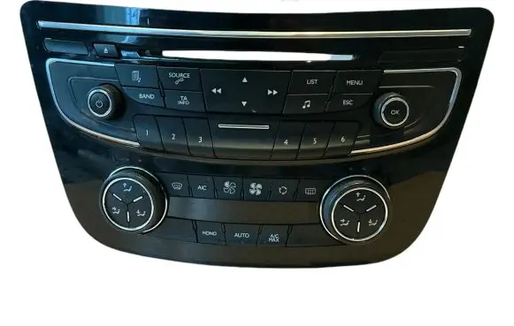 Peugeot 508 Climate control unit 96656643XZ