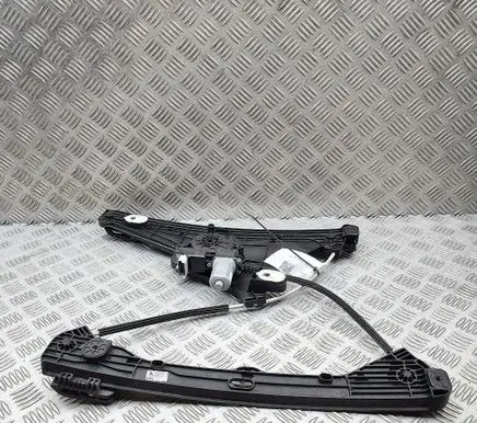 Peugeot 208 I Front door window regulator with motor 9829043380