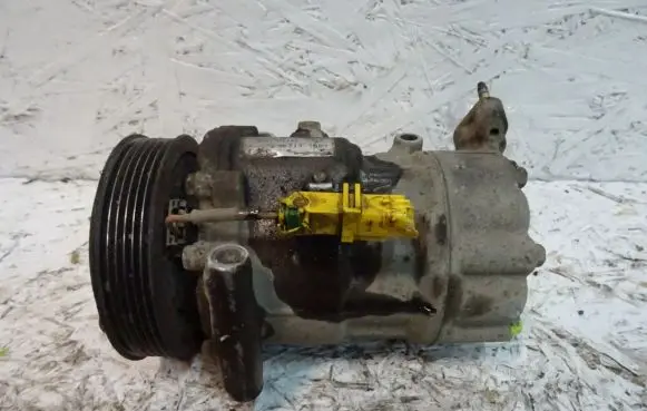 Peugeot Bipper Air conditioning (A/C) compressor (pump) 9671456680