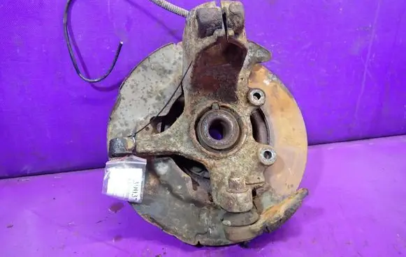 Volvo V50 Front wheel hub spindle knuckle