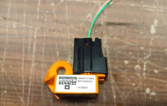 Airbag deployment crash/impact sensor