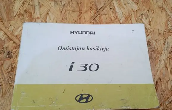 Hyundai i30 Owners service history hand book 
