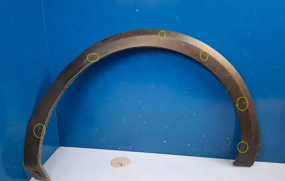 Citroen C4 III e-C4 Rear arch trim 9831344780