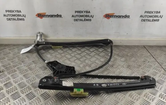 Volkswagen e-Golf Front window lifting mechanism without motor 5Q4837462