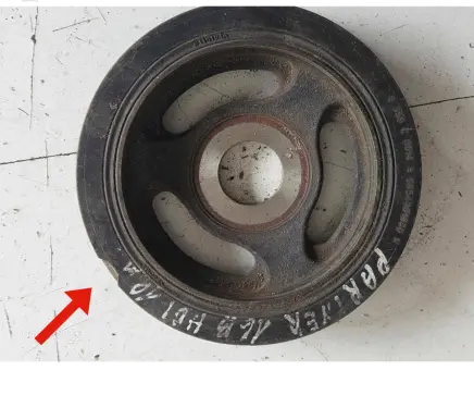 Peugeot Partner Crankshaft pulley E110124A
