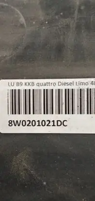 Audi A4 S4 B9 Fuel tank 8W0201021DC