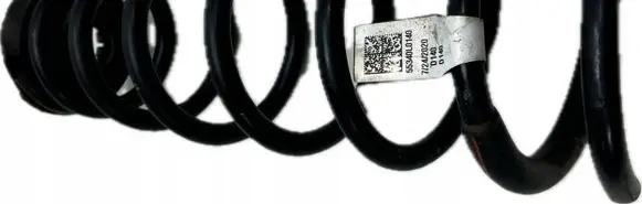 Rear coil spring