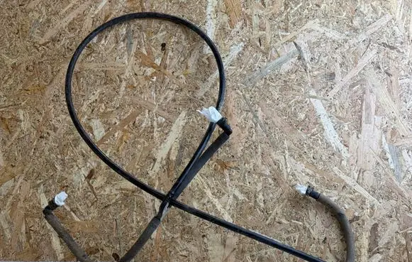 BMW 5 E60 E61 Headlight washer hose/pipe