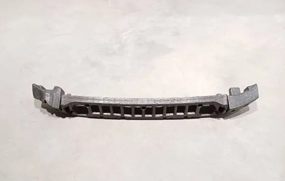 Front bumper foam support bar